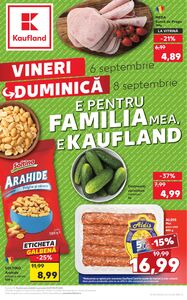 Ziar promoțional Kaufland, valabil de la 06.09.2024 până la 08.09.2024.