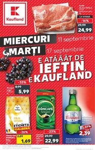 Ziar promoțional Kaufland, valabil de la 11.09.2024 până la 17.09.2024.