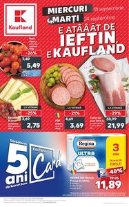 Ziar promoțional Kaufland, valabil de la 18.09.2024 până la 24.09.2024.