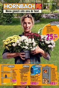 Ziar promoțional Hornbach, valabil de la 02.09.2024 până la 29.09.2024.