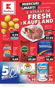 Ziar promoțional Kaufland, valabil de la 2024-10-23 până la 2024-10-29.