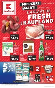 Ziar promoțional Kaufland, valabil de la 2024-10-30 până la 2024-11-05.