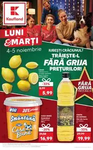 Ziar promoțional Kaufland, valabil de la 2024-11-04 până la 2024-11-05.