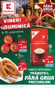 Ziar promoțional Kaufland, valabil de la 2024-11-08 până la 2024-11-10.