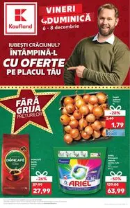 Ziar promoțional Kaufland, valabil de la 2024-12-06 până la 2024-12-08.