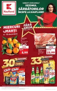 Ziar promoțional Kaufland, valabil de la 2024-12-04 până la 2024-12-10.