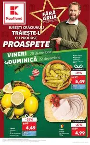 Ziar promoțional Kaufland, valabil de la 2024-12-20 până la 2024-12-22.