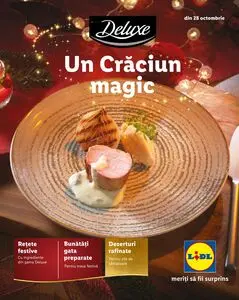 Ziar promoțional Lidl, valabil de la 2024-10-28 până la 2024-12-31.