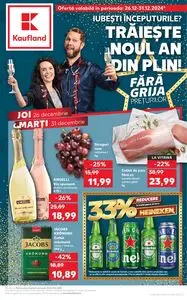 Ziar promoțional Kaufland, valabil de la 2024-12-26 până la 2024-12-31.