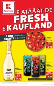 Ziar promoțional Kaufland, valabil de la 2024-12-30 până la 2024-12-31.