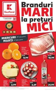 Ziar promoțional Kaufland, valabil de la 2025-01-29 până la 2025-02-04.