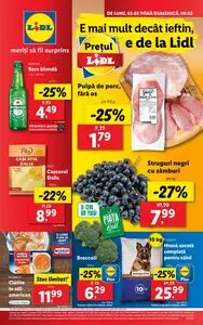 Ziar promoțional Lidl, valabil de la 2025-02-03 până la 2025-02-09.