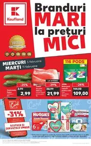 Ziar promoțional Kaufland, valabil de la 2025-02-05 până la 2025-02-11.