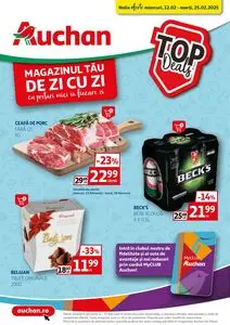 Ziar promoțional Auchan, valabil de la 2025-02-12 până la 2025-02-25.