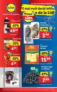 Ziar promoțional Lidl, valabil de la 2025-02-24 până la 2025-03-02.