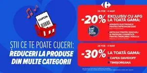 Ziar promoțional Carrefour, valabil de la 2025-02-28 până la 2025-03-04.