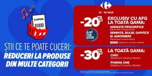 Ziar promoțional Carrefour, valabil de la 2025-03-12 până la 2025-03-18.