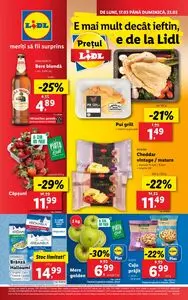 Ziar promoțional Lidl, valabil de la 2025-03-17 până la 2025-03-23.