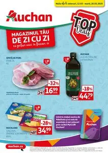 Ziar promoțional Auchan, valabil de la 2025-03-12 până la 2025-03-25.