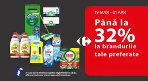 Ziar promoțional Carrefour, valabil de la 2025-03-19 până la 2025-04-01.