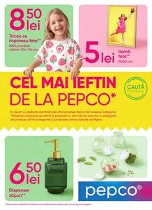 Ziar promoțional Pepco, valabil de la 2025-04-25 până la 2025-05-01.