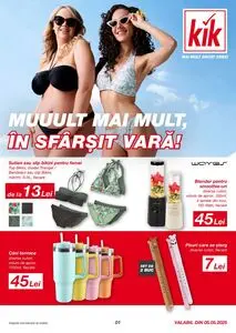 Ziar promoțional Kik, valabil de la 2025-05-05 până la 2025-05-11.