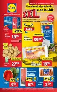 Ziar promoțional Lidl, valabil de la 2025-05-12 până la 2025-05-18.