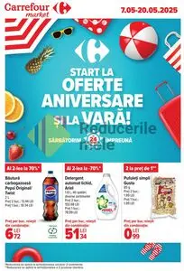 Ziar promoțional Carrefour, valabil de la 2025-05-07 până la 2025-05-20.