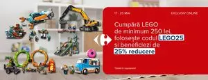 Ziar promoțional Carrefour, valabil de la 2025-05-17 până la 2025-05-25.