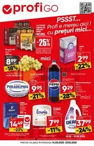 Ziar promoțional Profi, valabil de la 2025-05-14 până la 2025-05-27.