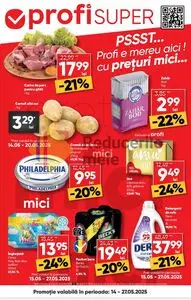 Ziar promoțional Profi, valabil de la 2025-05-14 până la 2025-05-27.