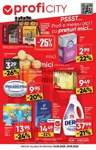 Ziar promoțional Profi, valabil de la 2025-05-14 până la 2025-05-27.
