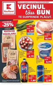 Ziar promoțional Kaufland, valabil de la 2025-05-21 până la 2025-05-27.