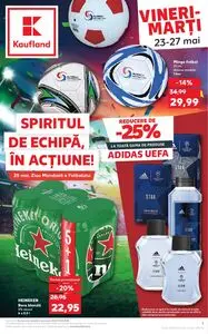 Ziar promoțional Kaufland, valabil de la 2025-05-23 până la 2025-05-27.