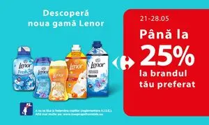Ziar promoțional Carrefour, valabil de la 2025-05-21 până la 2025-05-28.