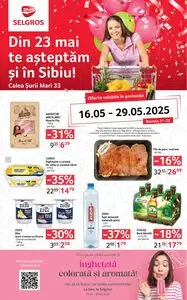 Ziar promoțional Selgros, valabil de la 2025-05-16 până la 2025-05-29.