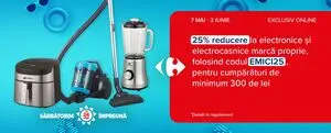 Ziar promoțional Carrefour, valabil de la 2025-05-07 până la 2025-06-03.