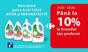 Ziar promoțional Carrefour, valabil de la 2025-05-21 până la 2025-06-03.