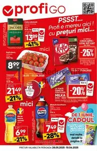Ziar promoțional Profi, valabil de la 2025-05-28 până la 2025-06-10.