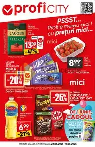 Ziar promoțional Profi, valabil de la 2025-05-28 până la 2025-06-10.