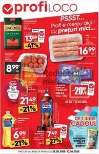 Ziar promoțional Profi, valabil de la 2025-05-28 până la 2025-06-10.