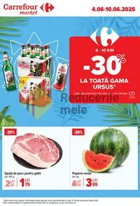 Ziar promoțional Carrefour, valabil de la 2025-06-04 până la 2025-06-10.