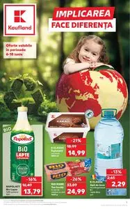 Ziar promoțional Kaufland, valabil de la 2025-06-06 până la 2025-06-10.