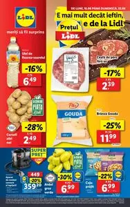 Ziar promoțional Lidl, valabil de la 2025-06-16 până la 2025-06-22.