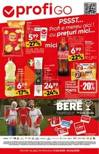 Ziar promoțional Profi, valabil de la 2025-06-11 până la 2025-06-24.