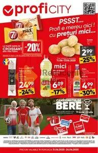 Ziar promoțional Profi, valabil de la 2025-06-11 până la 2025-06-24.