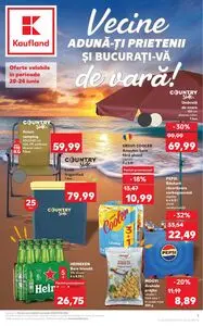 Ziar promoțional Kaufland, valabil de la 2025-06-20 până la 2025-06-24.