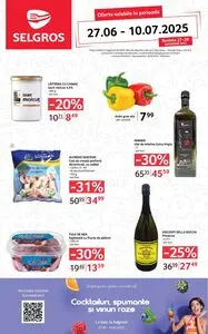 Ziar promoțional Selgros, valabil de la 2025-06-27 până la 2025-07-10.