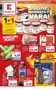 Ziar promoțional Kaufland, valabil de la 2025-07-09 până la 2025-07-15.