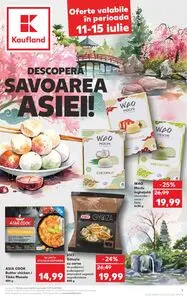 Ziar promoțional Kaufland, valabil de la 2025-07-11 până la 2025-07-15.